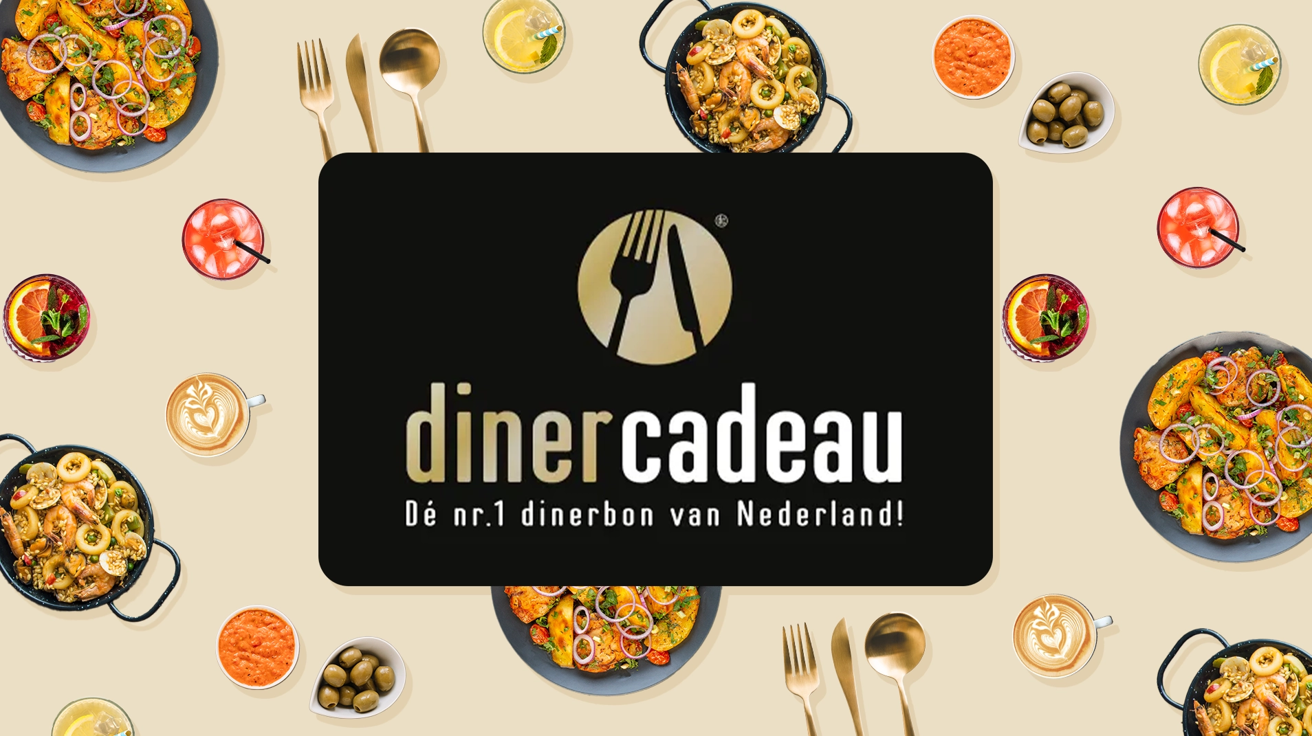 Waar kun je de Diner Cadeau besteden?